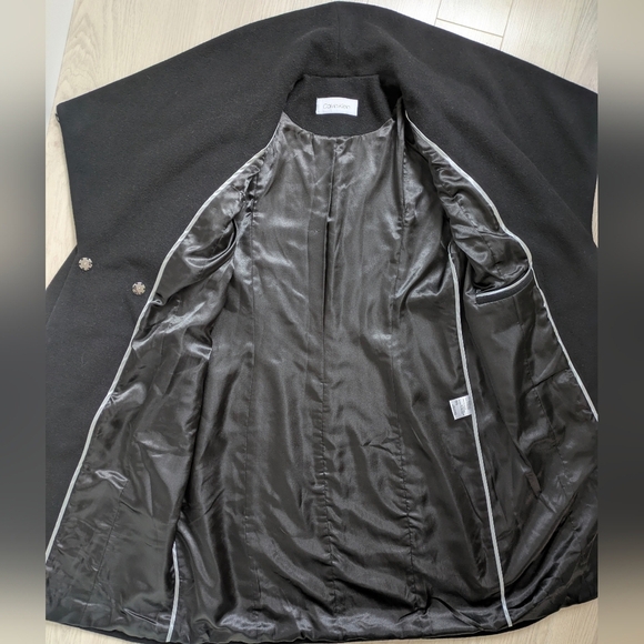Calvin Klein Wool Cocoon Coat - Picture 11 of 16